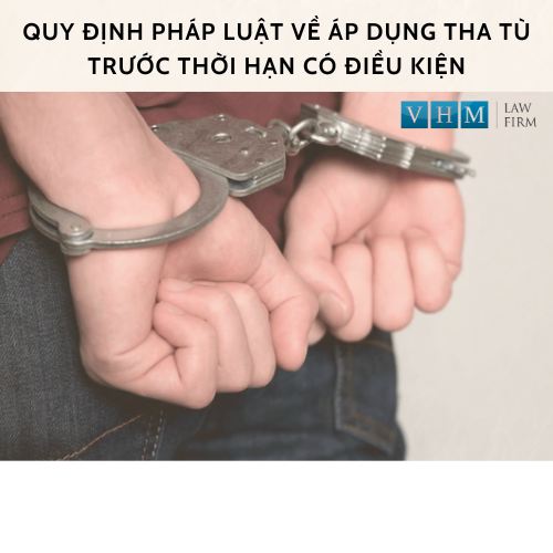 QUY ĐỊNH PHÁP LUẬT VỀ ÁP DỤNG THA TÙ TRƯỚC THỜI HẠN CÓ ĐIỀU KIỆN